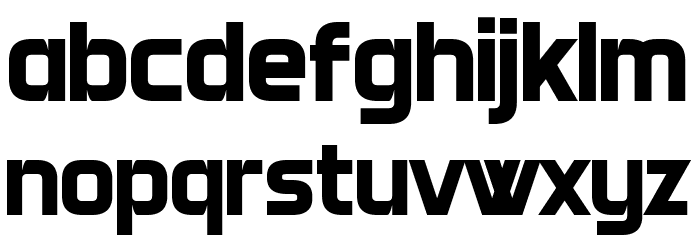 Doubleplus Font LOWERCASE