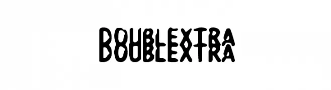 Doublextra  baixar fontes gratis