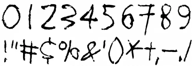 Doublpeopl Font OTHER CHARS