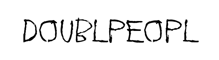 Doublpeopl  baixar fontes gratis