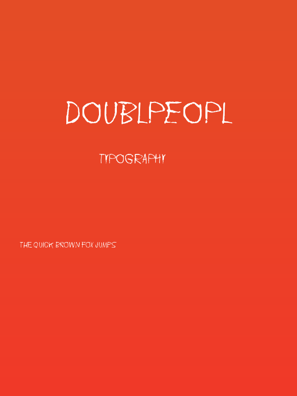 Doublpeopl Poster