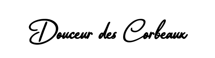 Douceur des Corbeaux  नि: शुल्क फ़ॉन्ट्स डाउनलोड