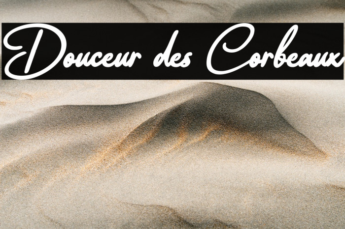 Douceur des Corbeaux Example 2