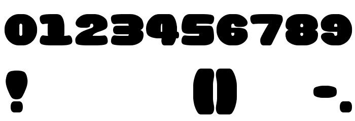 Doughnut Monster__G Font OTHER CHARS