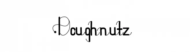 Doughnutz  免费字体下载