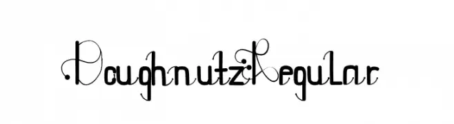 DoughnutzRegular  Descarca Fonturi Gratis