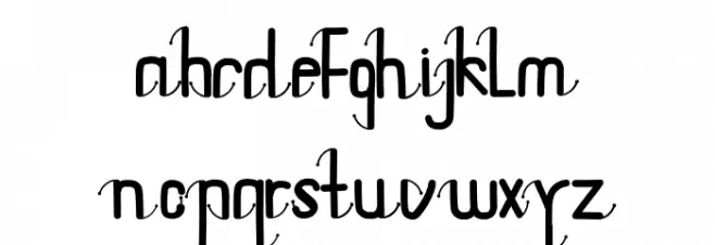 DoughnutzRegular Schriftart Kleinbuchstaben