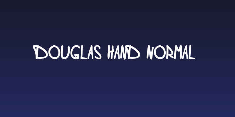Douglas Hand Normal Social Header
