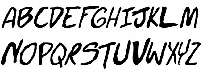 Doujinshi Pro Italic Fuentes MAYÚSCULAS