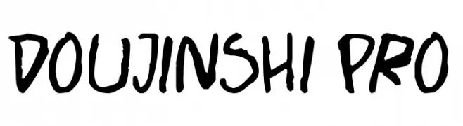Doujinshi Pro  font caratteri gratis