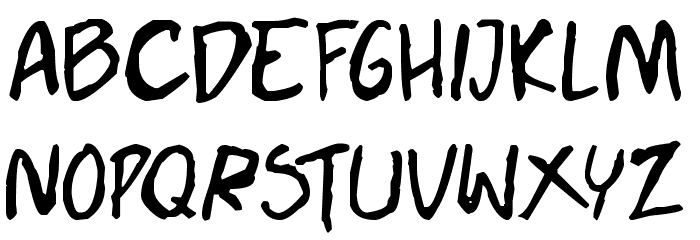 Doujinshi Pro Font LOWERCASE