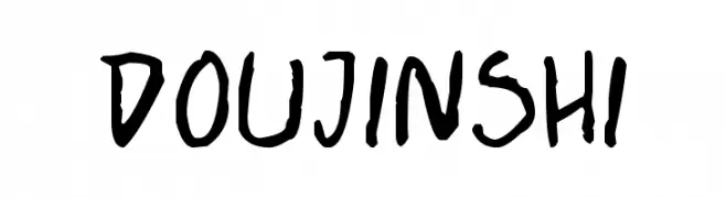 Doujinshi  Frei Schriftart Herunterladen
