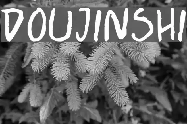 Doujinshi Font examples