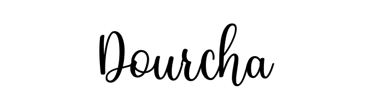Dourcha  免费字体下载