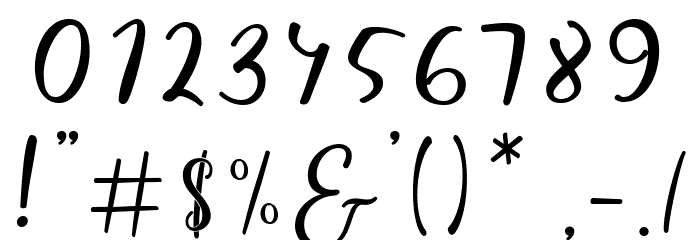 Dourcha Font OTHER CHARS