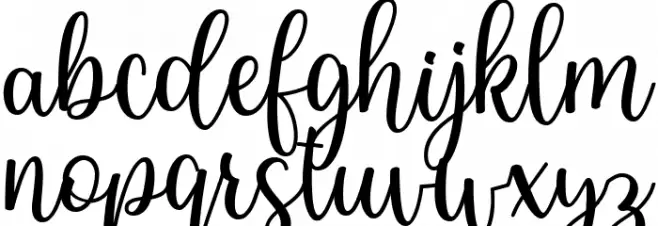 Dourcha फ़ॉन्ट लोअरकेस