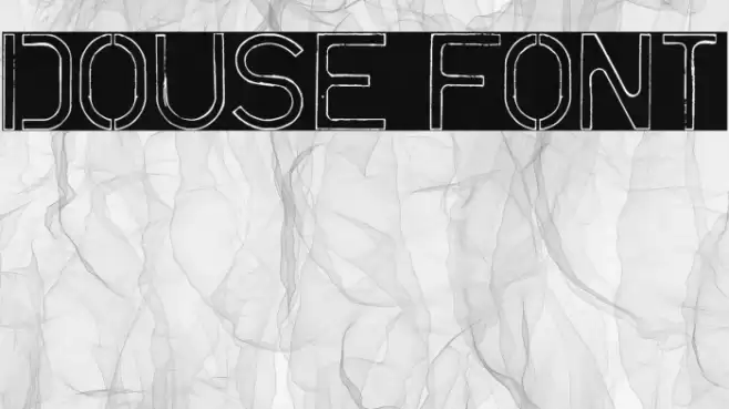 Douse Font examples