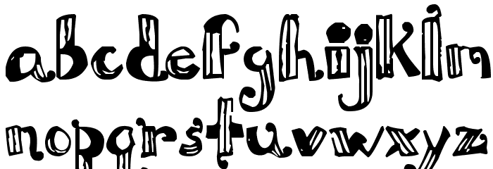 Doux Papàya Font LOWERCASE