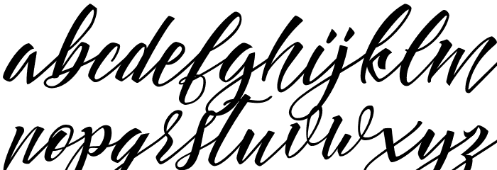 Dove of Peace Personal Use Font LOWERCASE