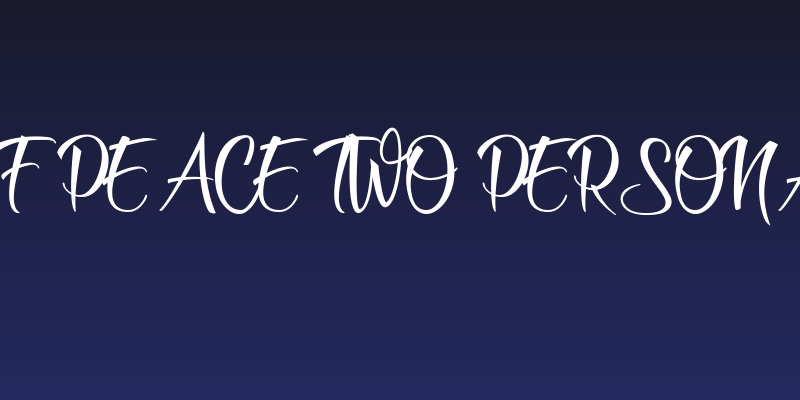 Dove of Peace two Personal Use Social Header