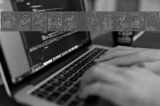 Dover Birds Font examples