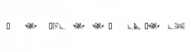 Dover Chinese Motif Design  Скачать бесплатные шрифты