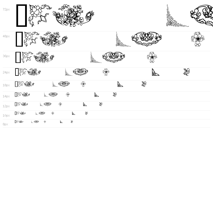 Dover Chinese Motif Design Waterfall