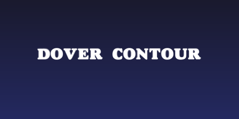 Dover Contour Social Header