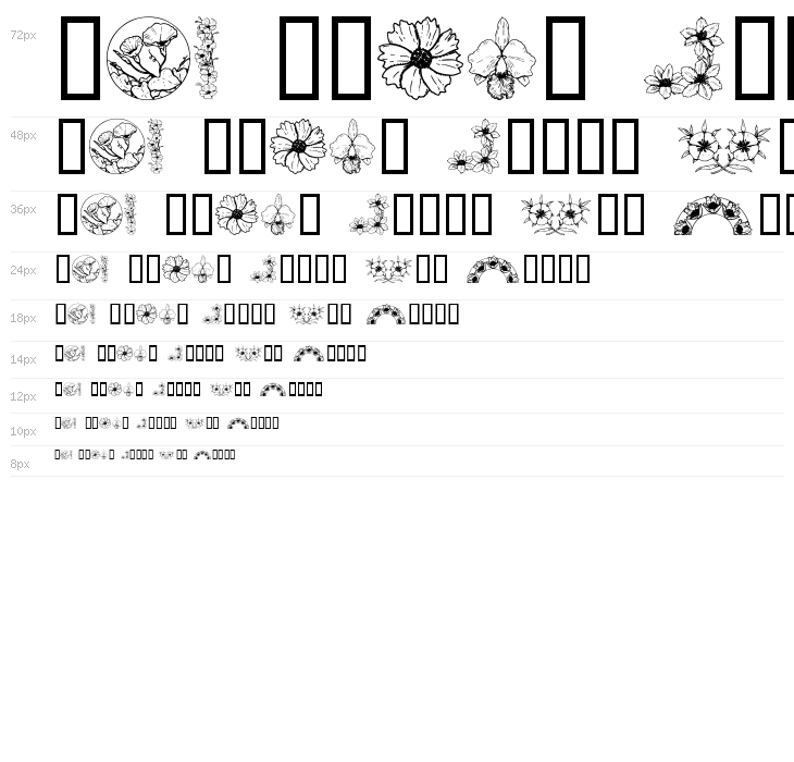 Dover Floral and Design II Waterfall