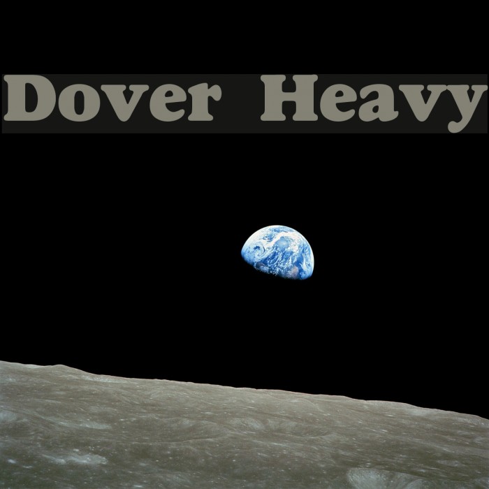 Dover Heavy Font examples