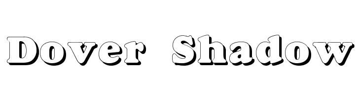 Dover Shadow  Fuentes Gratis Descargar