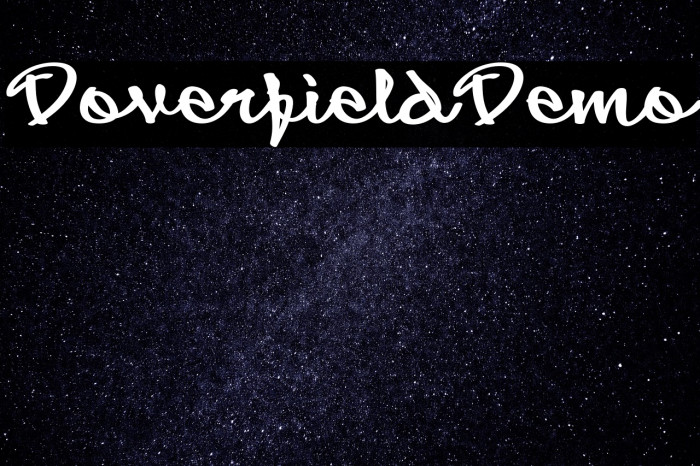 DoverfieldDemo Font examples