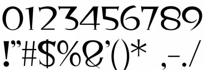 Dowmo Normal Polices AUTRES CHARS