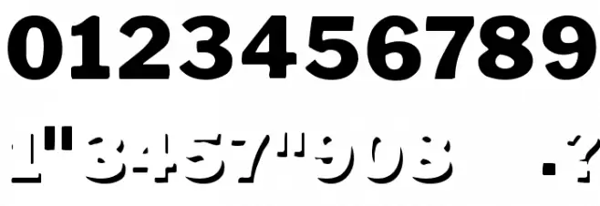 Down Town Auto Font OTHER CHARS