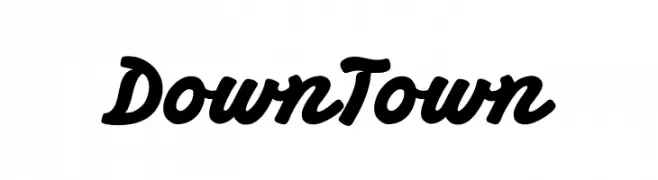 Down Town  Frei Schriftart Herunterladen