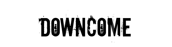 Downcome  Fuentes Gratis Descargar