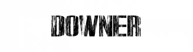 Downer  Скачать бесплатные шрифты