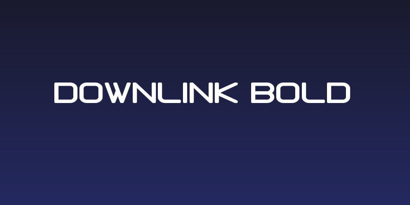 Downlink Bold Social Header