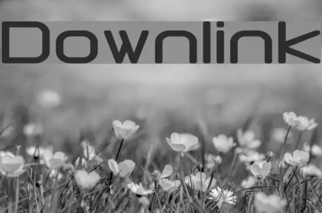 Downlink Font examples