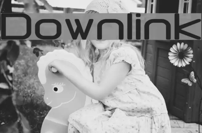 Downlink Font examples