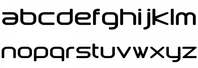 Downlink फ़ॉन्ट लोअरकेस