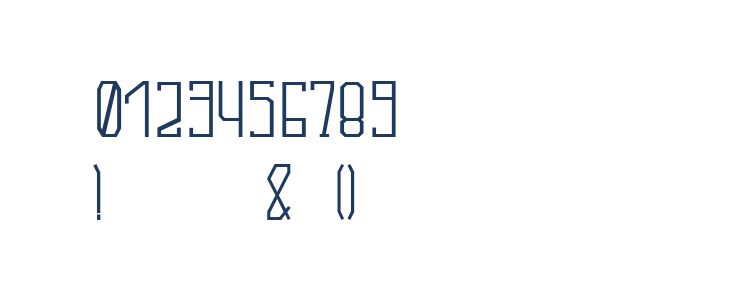 Downtown Bold Regular Other Characters