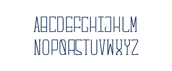 Downtown Bold Regular Lowercase