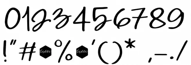 DowntownDEMO-Regular Font OTHER CHARS