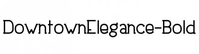 DowntownElegance-Bold  baixar fontes gratis