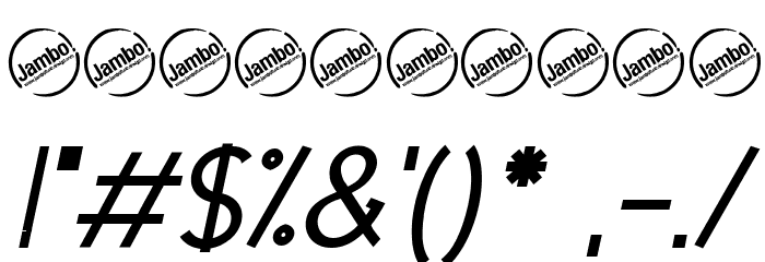 DowntownElegance-BoldItalic Font OTHER CHARS
