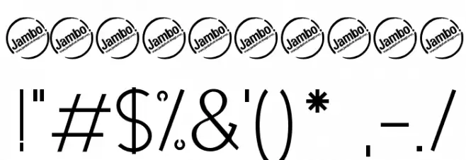 DowntownElegance Font OTHER CHARS