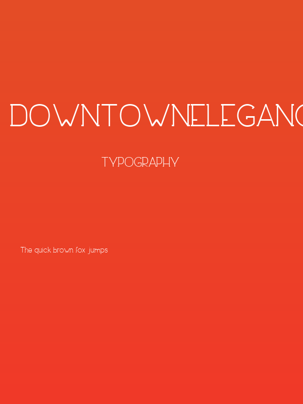 DowntownElegance Poster