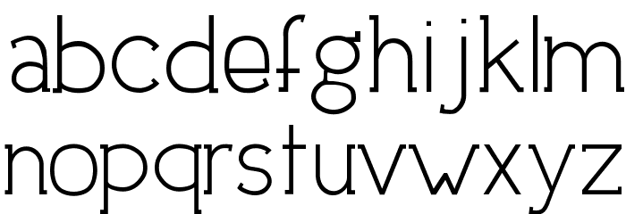 DowntownElegance Font LOWERCASE