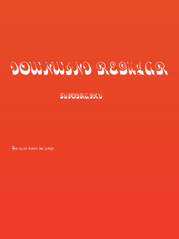 Downwind Regular Poster